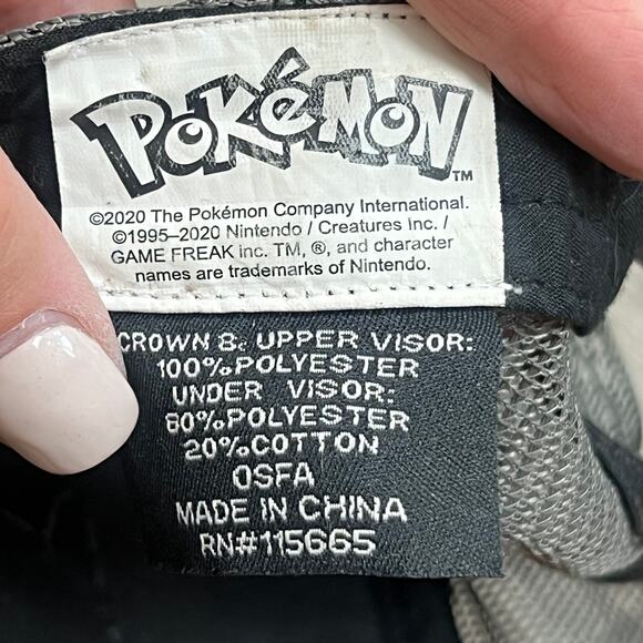 GENUINE Licensed Pokemon Pikachu Original Snapback Trucker Cap Bioworld - Picture 4 of 7
